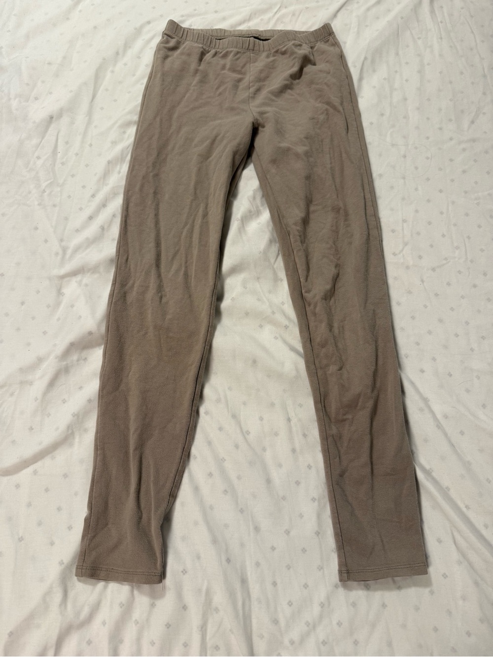 GAP Neutral Taupe-Like Full-Length Leggings